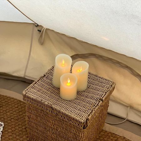 Home Farm Radnage Glamping Bell Tent 2, With Log Burner And Fire Pit מראה חיצוני תמונה