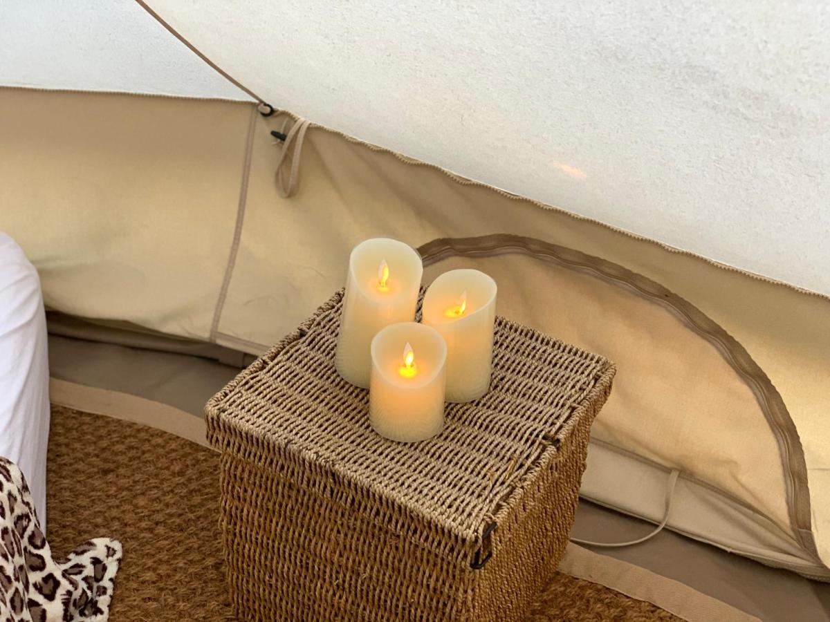 Home Farm Radnage Glamping Bell Tent 2, With Log Burner And Fire Pit מראה חיצוני תמונה